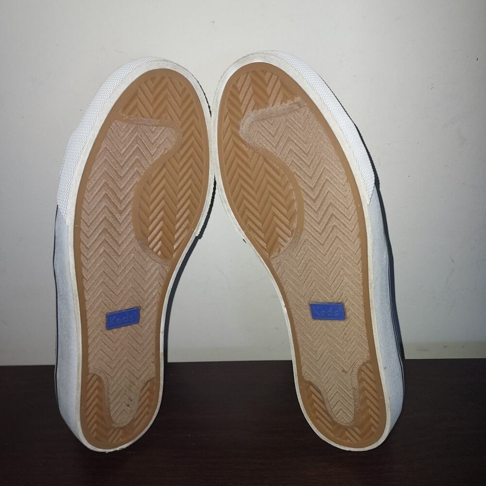 Keds Women's Sneakers 6.5M Platform Lace Up Low Top Jump Kick Duo Chambray Blue - Picture 14 of 15